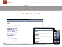 Tablet Screenshot of crime-iq.com